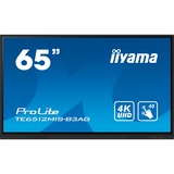 iiyama ProLite TE6512MIS-B3AG, Public Display schwarz (matt), UltraHD/4K, IPS, Touchscreen