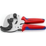 KNIPEX Rohrschneider 90 25 40 rot/blau, für Verbund- und Kunststoffrohre