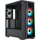 Cooler Master MasterBox 520, Tower-Gehäuse schwarz, Tempered Glass