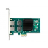 DeLOCK PCIe x1 auf 2x RJ45 Gbit, LAN-Adapter Intel® i350