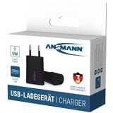 Ansmann Home Charger HC105, Ladegerät schwarz, intelligente Ladesteuerung, Multisafe-Technologie