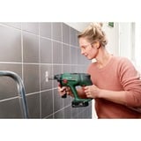 Bosch Akku-Bohrhammer UniversalHammer 18V grün/schwarz, 2x Li-Ionen Akku 2,5Ah, Koffer, POWER FOR ALL ALLIANCE