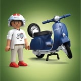 PLAYMOBIL 71622 1969 Vespa 150 Sprint Veloce, blau, Konstruktionsspielzeug 