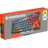 SteelSeries Apex Pro TKL Gen 3, Gaming-Tastatur schwarz, DE-Layout, SteelSeries OmniPoint 3.0