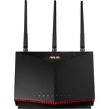 ASUS 4G-AC86U, Mobile WLAN-Router schwarz/rot