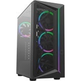 Cooler Master CMP 510  ARGB , Tower-Gehäuse schwarz, Tempered Glass