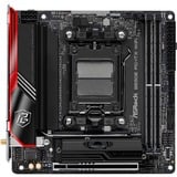 ASRock B650E PG-ITX WIFI, Mainboard schwarz/rot