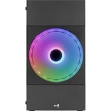 Aerocool Atomic Lite-G-BK-v1, Tower-Gehäuse schwarz, Tempered Glass