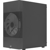 Aerocool Atomic Lite-G-BK-v1, Tower-Gehäuse schwarz, Tempered Glass