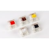 Keychron Gateron Silent Yellow Switch-Set, Tastenschalter gelb/transparent, 110 Stück