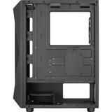 Aerocool Falcon G-BK-v2, Tower-Gehäuse schwarz, Tempered Glass