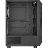 Aerocool Falcon G-BK-v2, Tower-Gehäuse schwarz, Tempered Glass