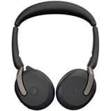 Jabra Evolve2 65 Flex Duo, Headset schwarz, Stereo, Microsoft Teams, USB-C, Link380c