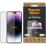 PanzerGlass Bildschirmschutz Ultra-Wide Fit, Schutzfolie transparent, iPhone 14 Pro Max