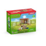 Schleich Farm World Kaninchenstall, Spielfigur 