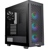 Thermaltake V350 TG ARGB Air, Tower-Gehäuse schwarz, Tempered Glass