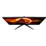 AOC 24G2SPAE/BK, Gaming-Monitor 60 cm (23.8 Zoll), schwarz/rot, FullHD, AMD Free-Sync Premium, 165Hz Panel