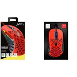 CHERRY Xtrfy M4, Gaming-Maus orange/schwarz