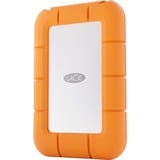 LaCie Rugged Mini SSD 2 TB, Externe SSD orange/silber, USB-C 3.2 Gen 2x2 (20 Gbit/s)