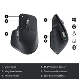 Logitech MX Master 3S for Business, Maus graphit, 7 Tasten, Logi Bolt, Bluetooth, kompatibel mit PC/Mac/iPad/Android