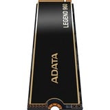 ADATA LEGEND 960 4 TB, SSD dunkelgrau/gold, PCIe 4.0 x4, NVMe 1.4, M.2 2280