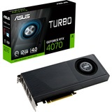 ASUS GeForce RTX 4070 TURBO, Grafikkarte DLSS 3, 3x DisplayPort, 1x HDMI 2.1a