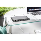 Digitus Universal Docking Station, Dockingstation grau, USB-C, HDMI, Power Delivery