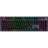 Sharkoon SKILLER SGK20, Gaming-Tastatur schwarz, DE-Layout, Huano Brown