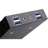 SilverStone SST-FP32B-E, Frontpanel schwarz