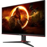 AOC 24G2SAE/BK, Gaming-Monitor 61 cm (24 Zoll), schwarz/rot, FullHD, VA, AMD Free-Sync, 165Hz Panel