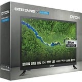 DYON ENTER 24 PRO X2, LED-Fernseher 60 cm (24 Zoll), schwarz, WXGA, Triple Tuner, HDMI