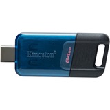 Kingston DataTraveler 80 M 64 GB, USB-Stick USB-C 3.2 Gen 1