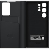 SAMSUNG Smart View Wallet Case, Handyhülle schwarz, Samsung Galaxy S23 Ultra