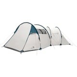 Easy Camp Tunnelzelt Alicante 600 Twin Light Grey hellgrau/blau, Modell 2024