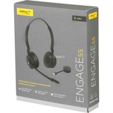 Jabra Engage 55 MS, Headset schwarz, USB-C, Stereo