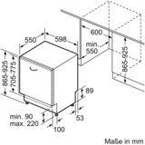 Neff S255ECX00E, Spülmaschine 