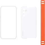 SAMSUNG Haze Grip Case, Handyhülle weiß/orange, Samsung Galaxy A54 5G