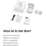 Shokz OpenFit Air, Kopfhörer weiß