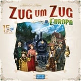 Asmodee Zug um Zug Europa 15 Jahre Edition, Brettspiel 