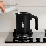 Bialetti Tutto Crema, Milchaufschäumer schwarz, Für 3 Tassen