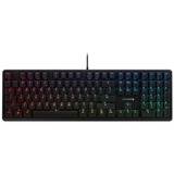 CHERRY G80-3000N RGB, Tastatur schwarz, EU-Layout (QWERTY), Cherry MX Silent Red