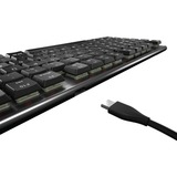 CHERRY MX 10.0N RGB, Tastatur schwarz, DE-Layout, Cherry MX Low Profile RGB Speed