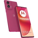 Motorola edge 50 Fusion 256GB, Handy Hot Pink, Kunstleder, Dual SIM, Android 14, 8 GB