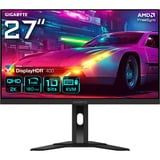 GIGABYTE M27QA, Gaming-Monitor 69 cm (27 Zoll), schwarz, QHD, IPS, HDMI, DisplayPort, HDR, USB, 180Hz Panel