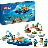 LEGO 60377 City Meeresforscher-Boot, Konstruktionsspielzeug 