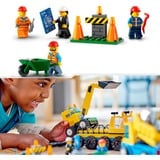 LEGO 60391 City Baufahrzeuge und Kran mit Abrissbirne, Konstruktionsspielzeug 