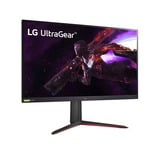 LG 32GP850-B, Gaming-Monitor 80 cm (31.5 Zoll), schwarz/rot, QHD, IPS, AMD Free-Sync Premium, NVIDIA G-Sync kompatibel, HDR, 165Hz Panel