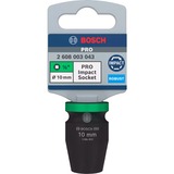 Bosch PRO Impact Steckschlüsseleinsatz 19mm, 1/2" schwarz, tief