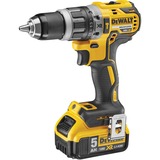 DEWALT Akku-Schlagbohrschrauber DCK266P2 Set, 18V, 2-tlg. gelb/schwarz, 2x Akku 5Ah inkl. Akku-Schlagschrauber, in Tough Box