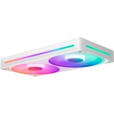 NZXT F240 RGB CORE, Gehäuselüfter weiß